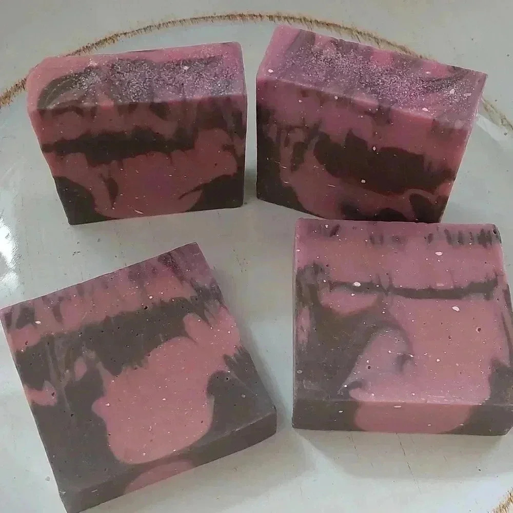 Chocolate Orchid Handmade Soap - Picture 2 of 2